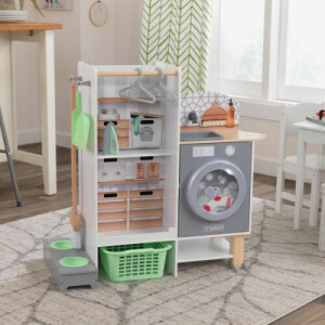 Kidkraft Kidkraft 2-in-1 Kitchen And Laundry Play Set 10240