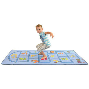 Carpet jumping game