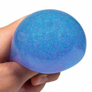Large Squishy Ball with Glitter - Perfect for Tactile Sensation and Stress Relief