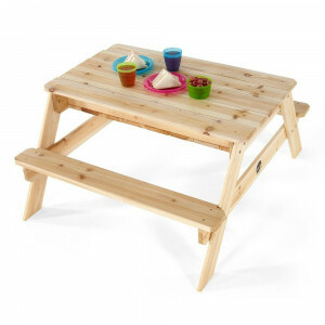 Wooden Sand and Picnic Table - Plum (7092172)