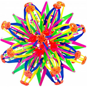 Expandable Magic Ball Toy - Multicolored - Breathing Ball - 32 cm