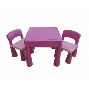 5 in 1 Multipurpose Activity Table & 2 Chairs – Pink - Liberty House Toys (899PN)