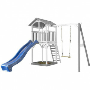 AXI Playtower with single swing - Blue slide
