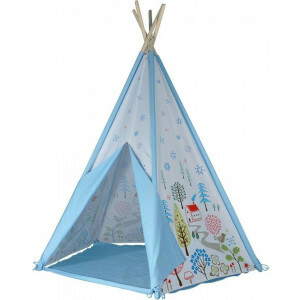 Kids Kingdom Teepee Play Tent - Blue - Spirit Of Air(9460)