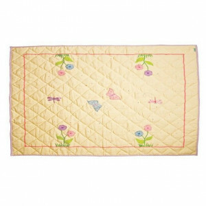 Butterfly Cottage Floor Quilt (Small) - Win Green (1303)