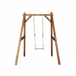 Wooden Single Swing (brown) - AXI