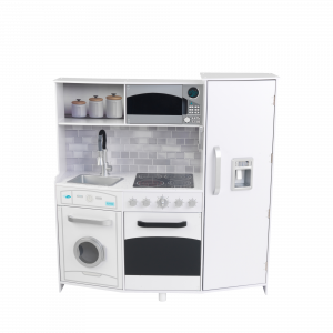 Large Play Kitchen with light and sound (white) - Kidkraft (53369)