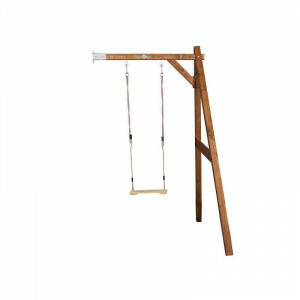 Wooden Single Wall Swing (brown) - AXI