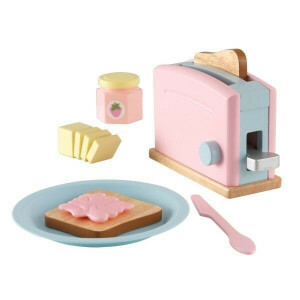 Wooden Pastel Toaster Set - Kidkraft (63374)