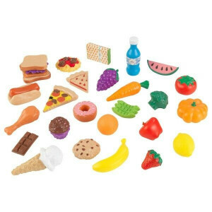 Luxe 30-piece Tasty Treats (Pretend Foods) - Kidkraft (63509)