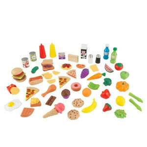 Luxe 65-piece Tasty Treats XL (Pretend Foods) - Kidkraft (63510)