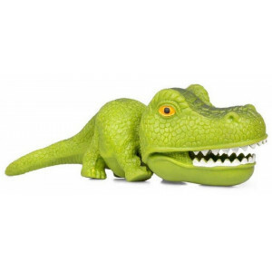 Dinosaur Strechosaurus - Unique Tactile Fidget Toy with Crunchy Filling - 21 cm - Stress Relief and Sensory Toy for Children and Adults (ASD & Anxiety)