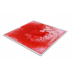 Liquid Floor Tile Red