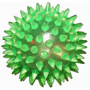 Flashing Spikey Light Up Ball Large