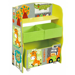 Kid Safari Storage Box & Storage Fabric Bins - Liberty House Toys (TF4821)